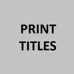 Print Titles